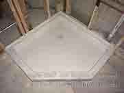 installation of shower basin